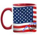 #1-MUG AMERICA FLAG WE THE PEOPLE 11oz