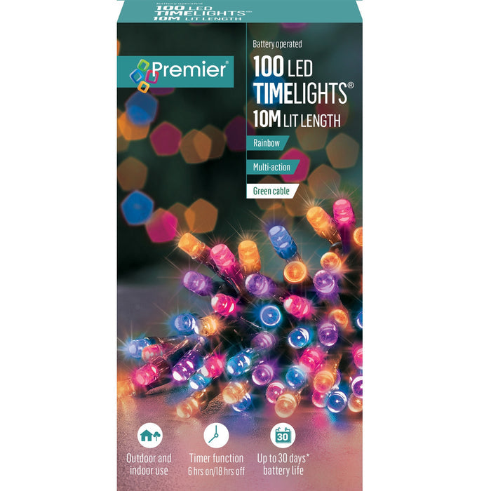 100 Timelights Rainbow
