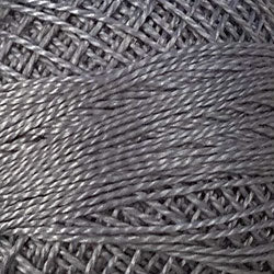 122 Light Medium Gray Pearl Cotton #8