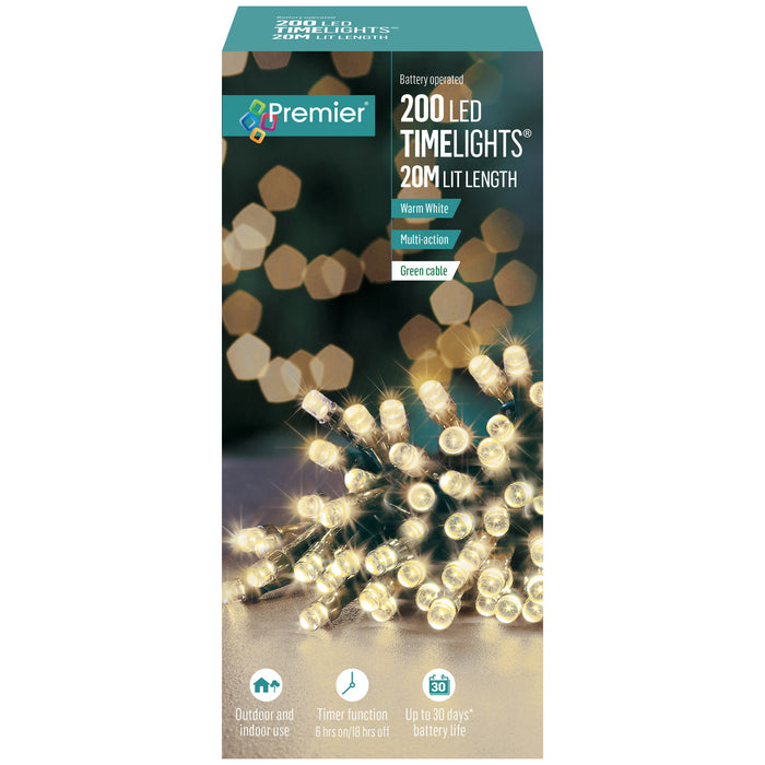 200 Timelights Warm White
