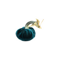 3" Velvet Pumpkin- sea
