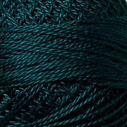 341 Dark Teal Pearl Cotton size #8
