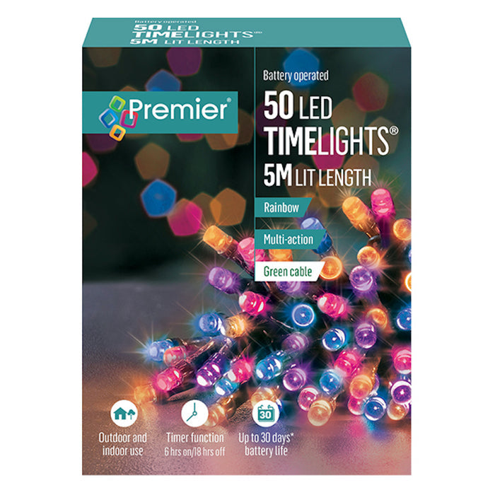 50 Timelights Rainbow