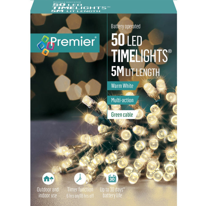 50 Timelights Warm White