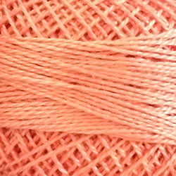 71 Peach Rose Pearl Cotton #8