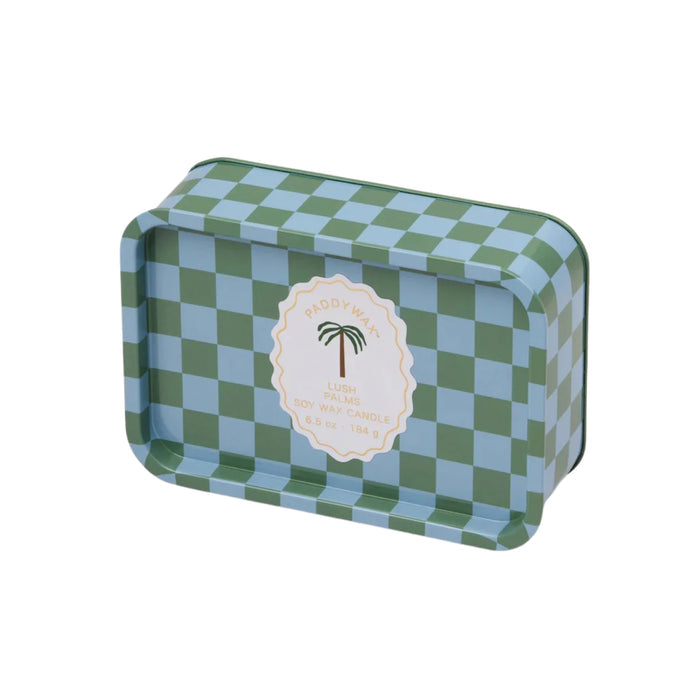 A DOPO PRINTED TIN - LUSH PALM - 6.5 OZ