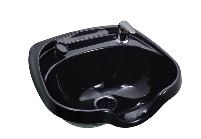 Jeffco ABS 8900 Bowl Stationary with 570 faucet and drain on a plain white background.