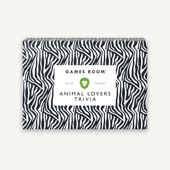 Animal Lovers Trivia Game in the box