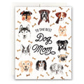 ANTIQUARIA | Best Dog Mom Greeting Card