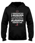 Auburn graduated - Alabama team