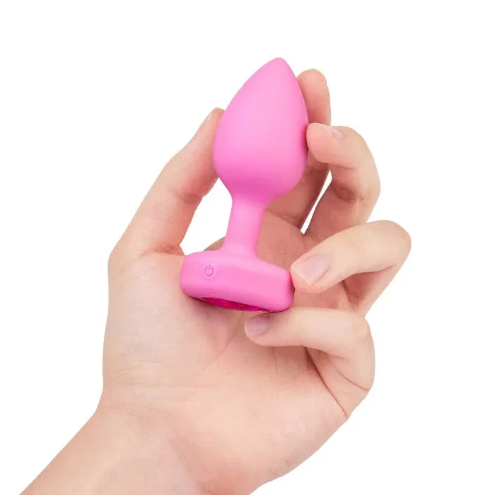 B - Vibe™ Vibrating Heart Plug Small/Medium - Rolik®