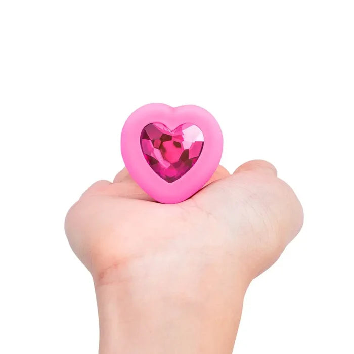 B - Vibe™ Vibrating Heart Plug Small/Medium - Rolik®