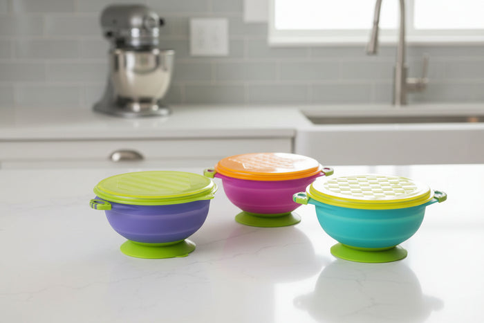 Baby & Toddler Suction Bowl Set (3-Piece)
