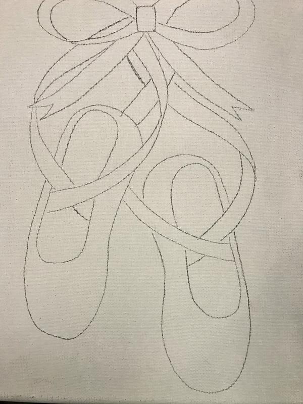 Ballet Shoes Canvas