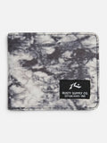 Billetera Rusty Batik Gris Blanco