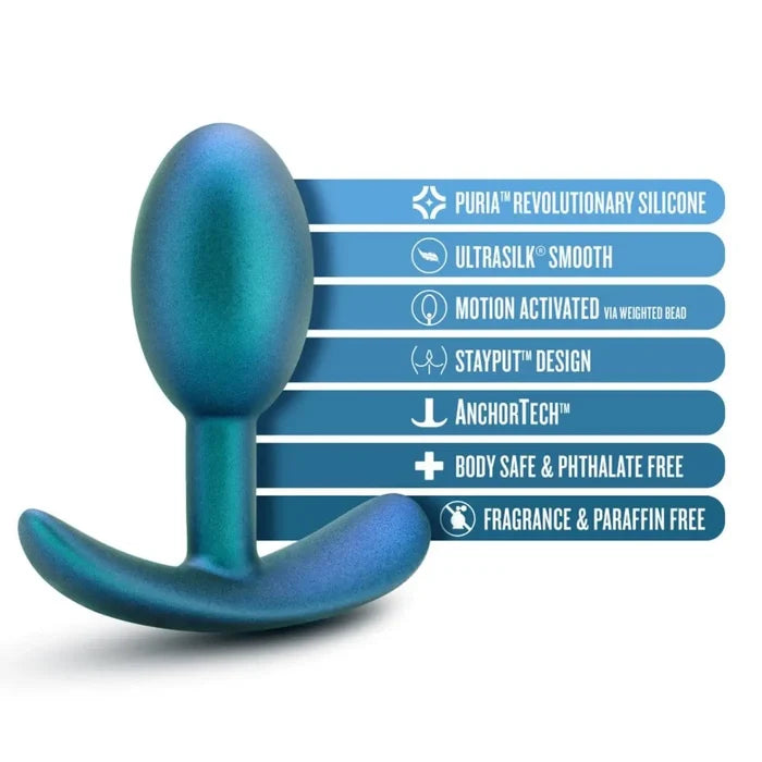 Anal Adventures Matrix Nebula Weighted Plug - Rolik®
