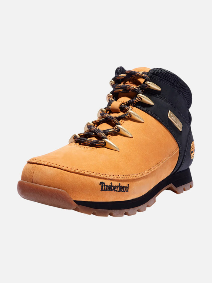 Botas Timberland Euro Sprint Mid Lace Boot Wheat Beige Negro