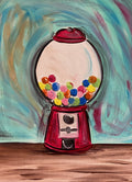 Bubble Gum Machine Canvas