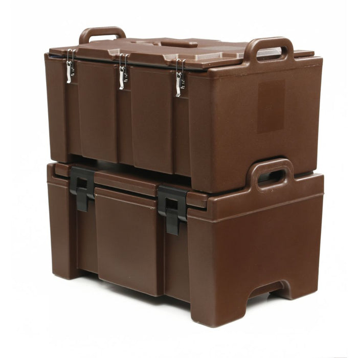 Cambro 100MPC - Multi-Stack Food Pan Carrier - Top Load - (3) Full-Size x 2-1/2"D - Choose Color