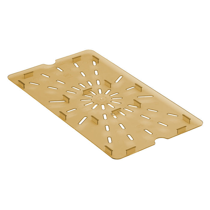 Cambro 10HPD150 - High Heat Drain Shelf - Full-Size - Amber