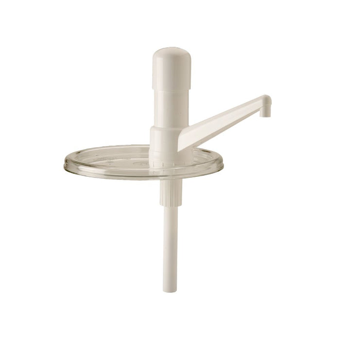 Cambro CFPFRC10135 - Fixed Nozzle Pump and Cover - For ColdFest Crocks - Clear
