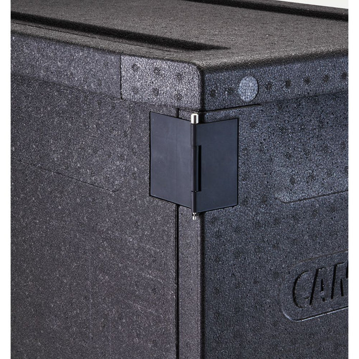 Cambro EPP400110 - Front Load Cam GoBox - (4) Full-Size x 4"D Pans - Black