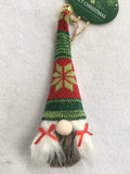 Christmas Boy and Girl Gnome Ornaments