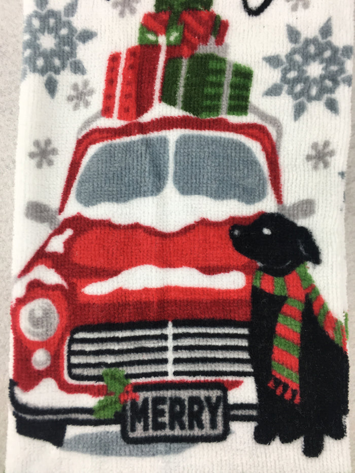 Christmas Happy Holidays Kitchen Towels