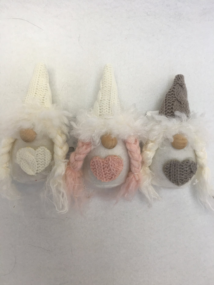 Christmas Small Girl Gnome Ornament