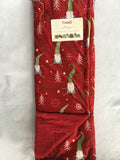 Christmas Themed Gnomes Blanket Throw