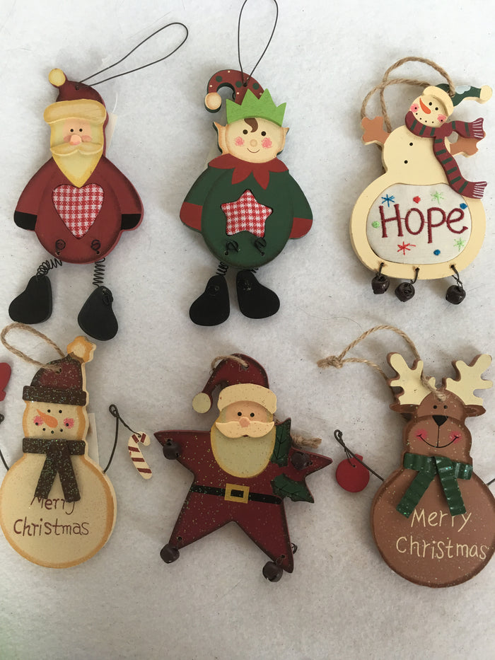 Christmas Wooden Ornaments