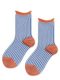 Corbusier Crew socks - Cornflower