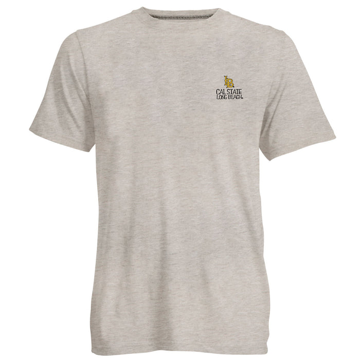 CSULB Icons Tee by Julia Gash - Oat, Camp David