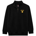 CSULB Over Hibiscus 1/4 Zip - Black, League