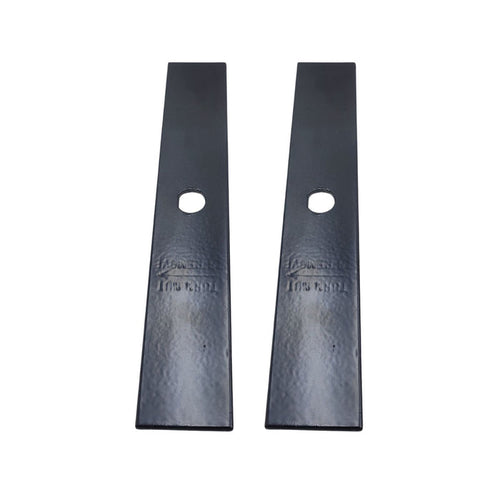 'D-Shaped' Hole Edger Blade 2-Pack 8-1/2" Long 530095086 RedMax Husqvarna Jonsered Poulan Weedeater