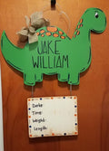 Dinosaur Hospital Door Hanger