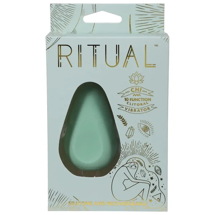 Doc Johnson® Ritual™ Chi Rechargeable Silicone Clit Vibrator - Rolik®
