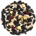 Duncraft High Energy Blend Wild Bird Seed, 5-lb bag, featuring a mix of nuts, seeds, and fruits for attracting various bird species.