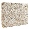 Duncraft Safflower Seed Cake, Large, a rectangular block packed with white safflower grains, ideal for attracting cardinals and chickadees, fits jumbo feeders.