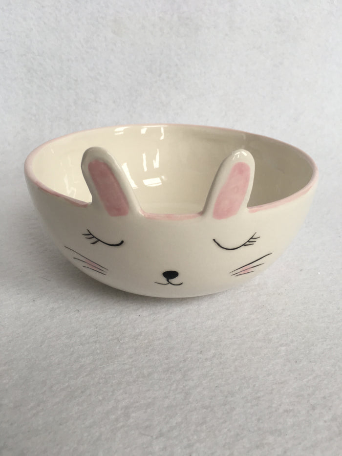Easter Bunny Face Ceramic Small Dish