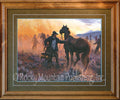 Easy Big Fella Custom Framed Paper Print Western Art prints by Clark Kelley Price