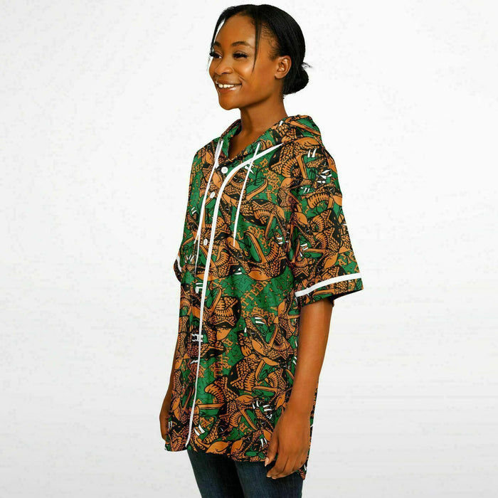Famu Rattlers Hooded Baseball Jersey - AOP v6624