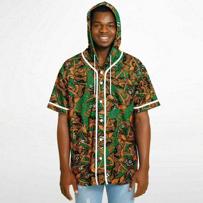 Famu Rattlers Hooded Baseball Jersey - AOP v6624