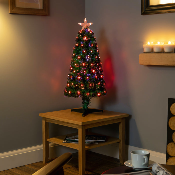 Fibre Optic Tree Star 80cm