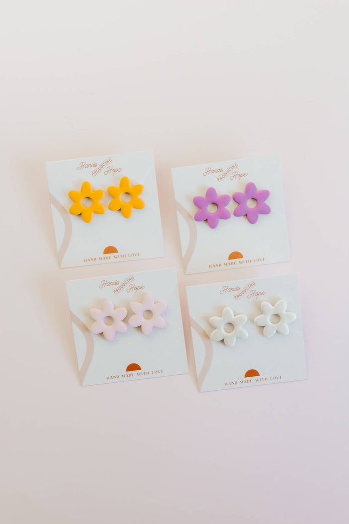 Floral Studs