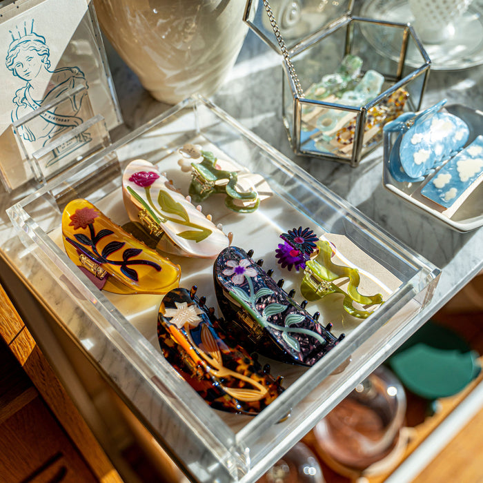 Floral Claw Clips In Golden Rule Gallery