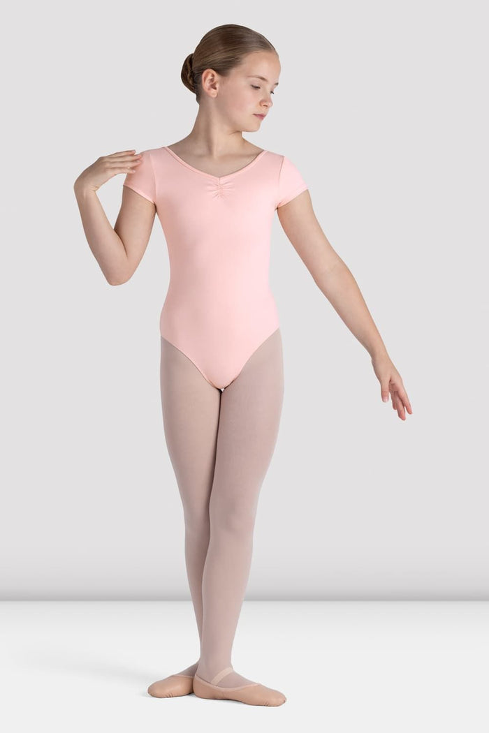 Girls Piper Cap Sleeve Leotard