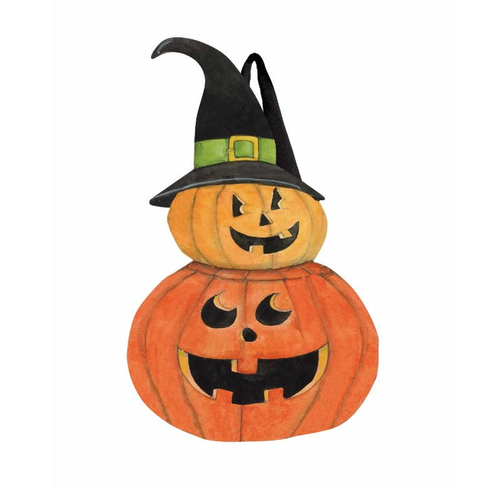 Halloween Door Hanger Stacked Jack O' Lanterns/Door Decor