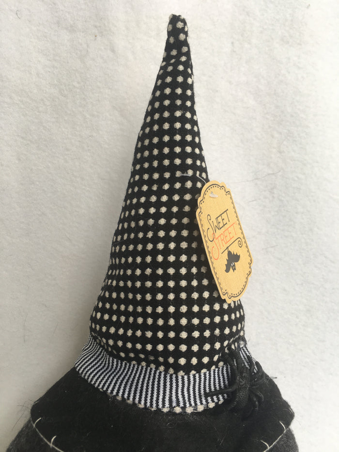 Halloween Gnome Holding Boo Banner