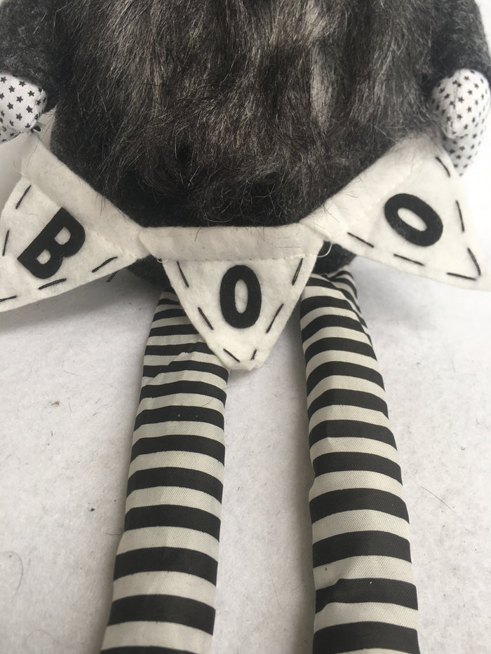 Halloween Gnome Holding Boo Banner
